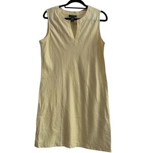 Sleeveless Cream Mini Dress